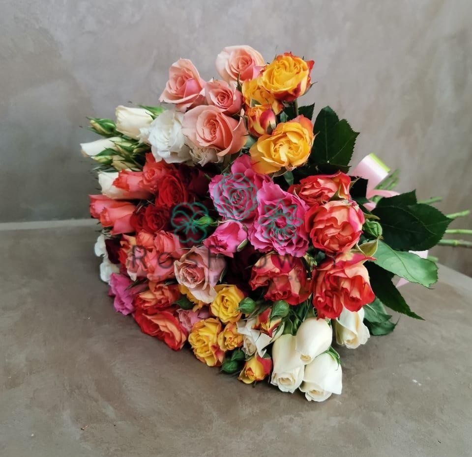 Букет цветов из: Розы в Терской