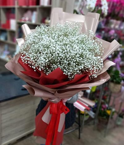 Букет цветов из: Гипсофила в Терской
