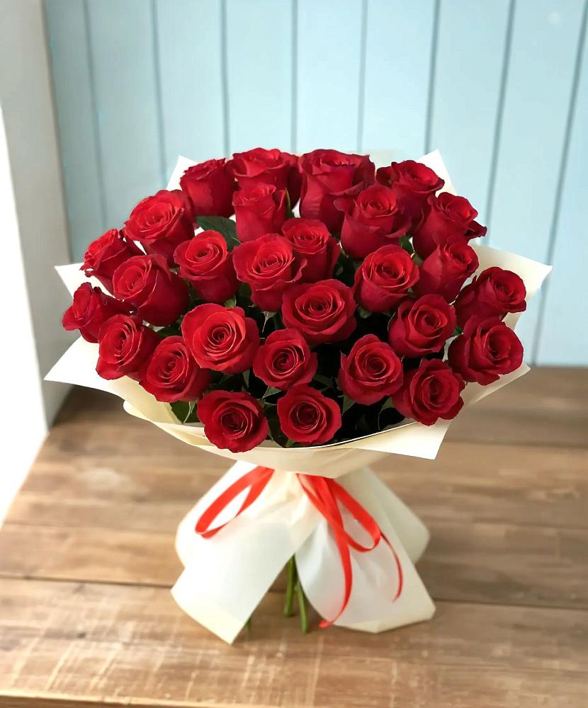 Букет 29 Красных роз в Терской
