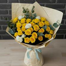 Букет цветов из:  Розы в Терской