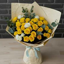 Букет цветов из:  Розы в Терской