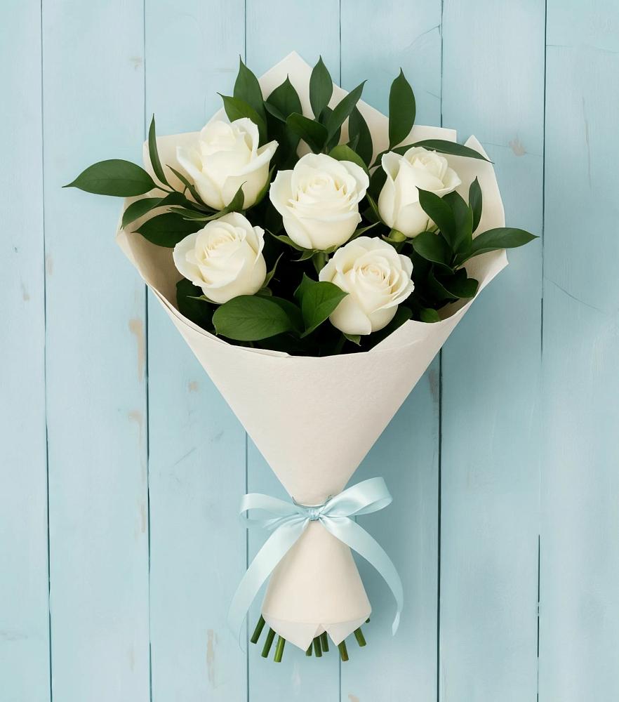 Букет цветов из: Розы в Терской