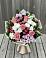 Букет цветов из: Альстромерии, Гвоздики, Розы и Хризантемы в Терской