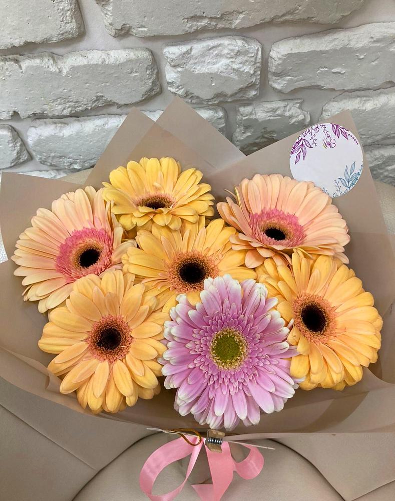 Букет цветов из: Герберы в Терской