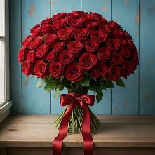 Букет Красные розы Блэк Меджик #REPLACE_PRED# Терской