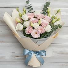 Букет цветов из:  Лизиантусы #REPLACE_PRED# Терской