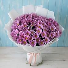 Букет цветов из:  Хризантемы в Терской