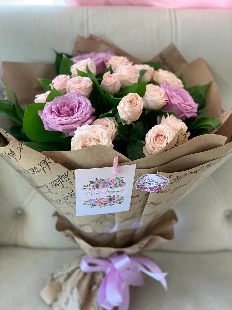 Букет цветов из: Розы в Терской