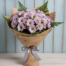Букет цветов из:  Хризантемы в Терской