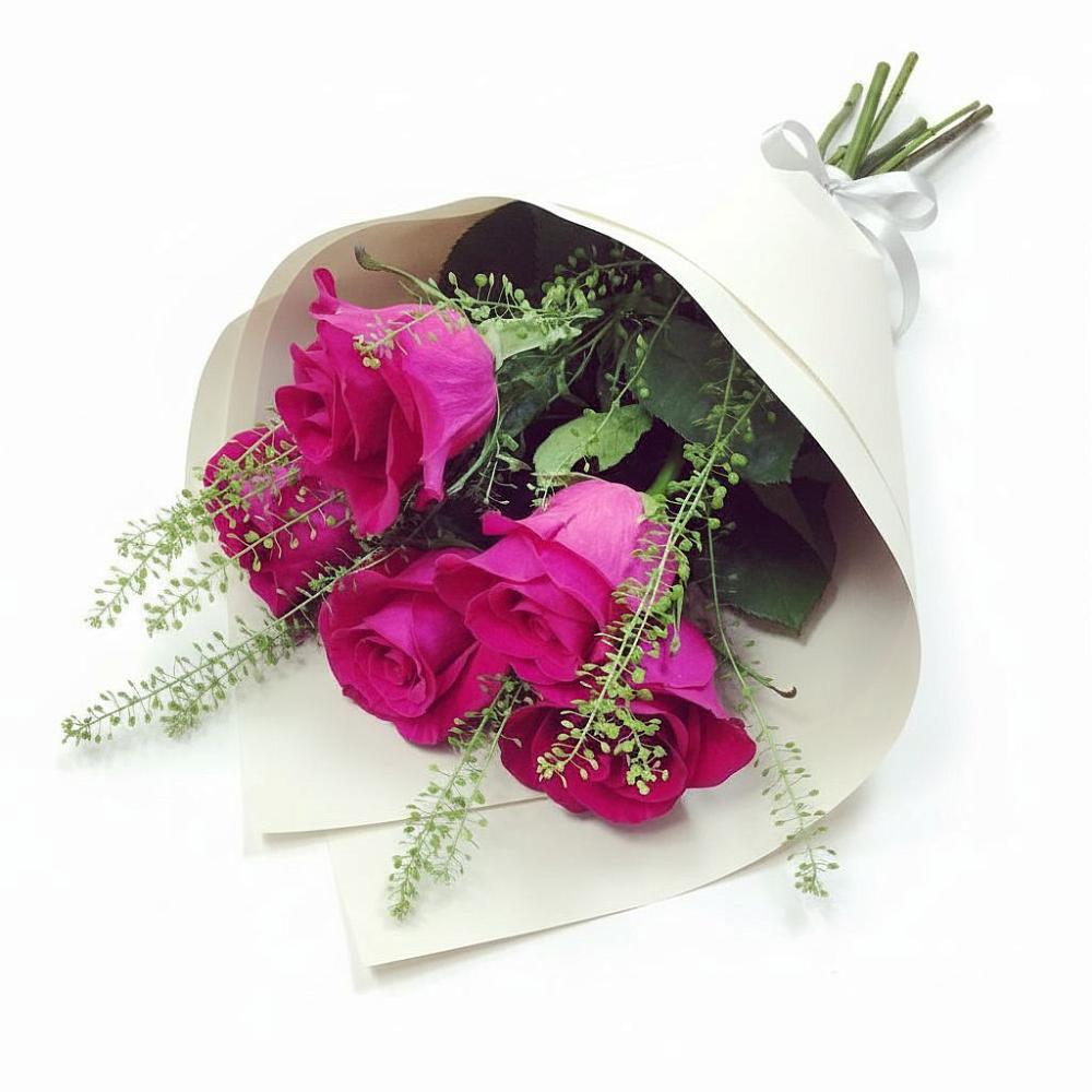 Букет цветов из: Розы в Терской