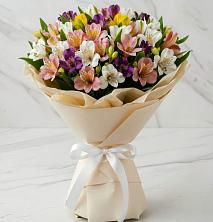 Букет цветов из:  Альстромерии в Терской
