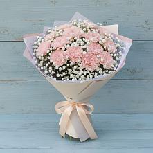 Букет цветов из:  Гвоздики в Терской