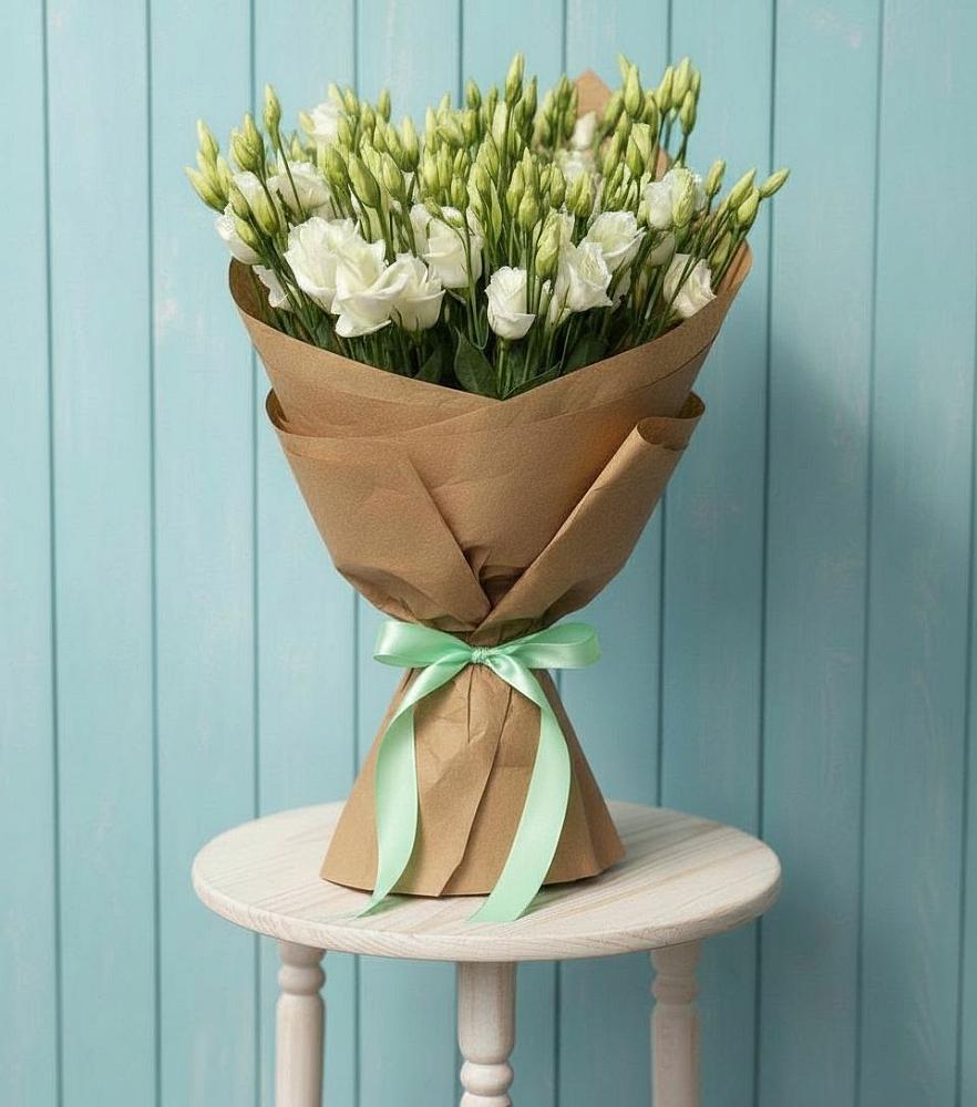 Букет цветов из: Лизиантусы в Терской