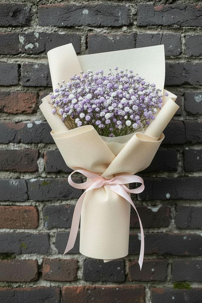 Букет цветов из: Гипсофила в Терской