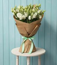 Букет цветов из:  Лизиантусы в Терской