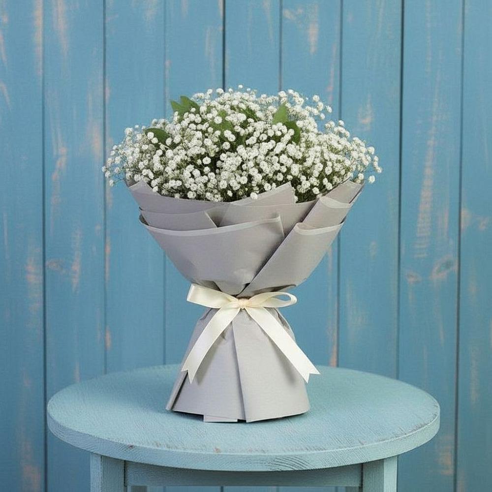 Букет цветов из: Гипсофила в Терской