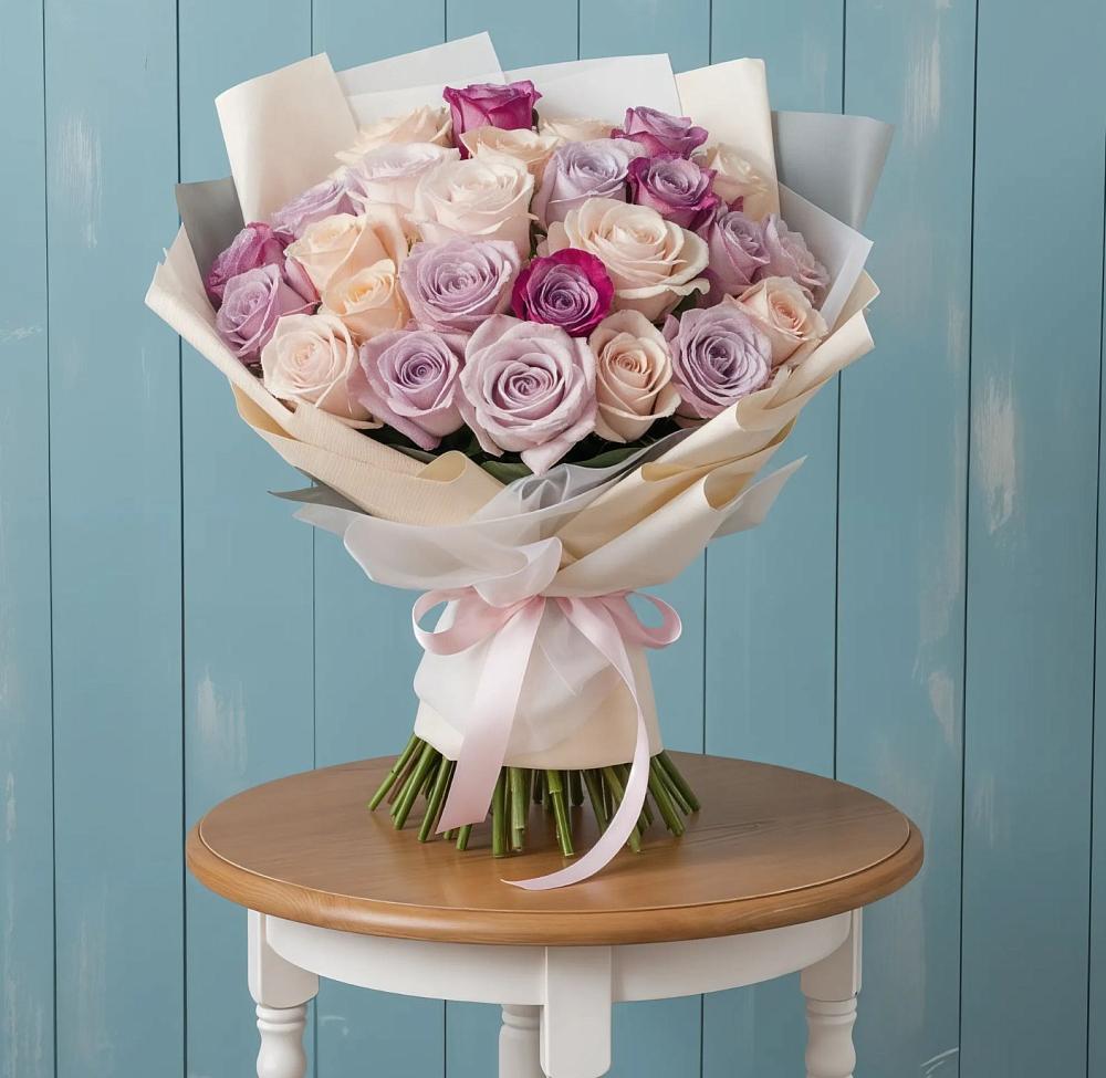 Букет цветов из: Розы в Терской