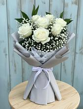 Букет цветов из:  Розы в Терской