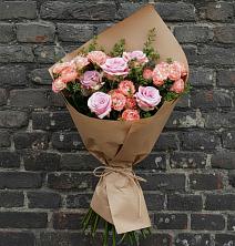 Букет цветов из:  Розы в Терской