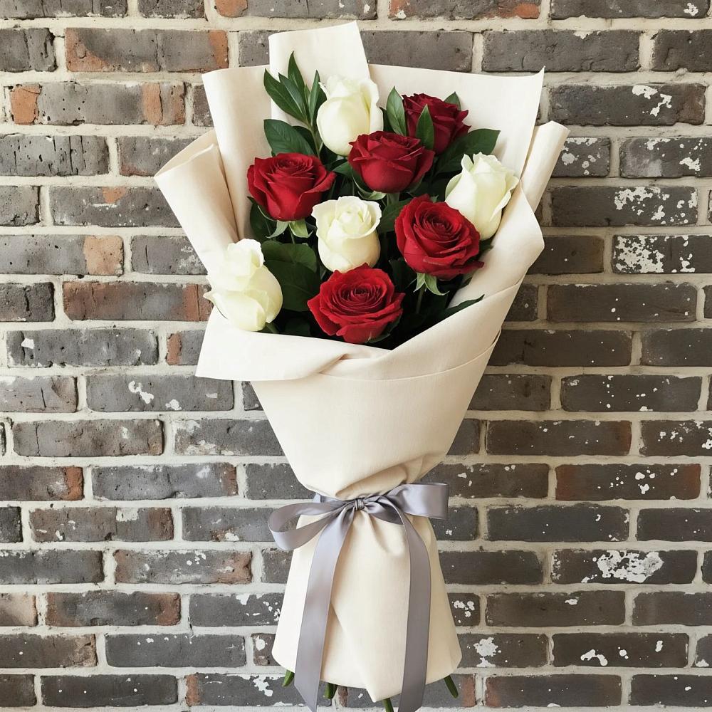 Букет цветов из: Розы в Терской