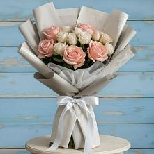 Букет цветов из:  Розы в Терской