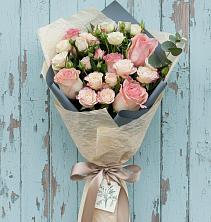 Букет цветов из:  Розы в Терской