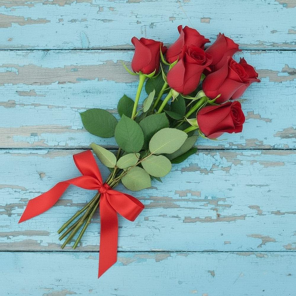 Букет Красные розы в Терской
