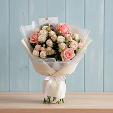 Букет цветов из:  Розы в Терской
