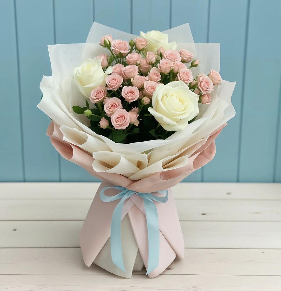 Букет цветов из: Розы в Терской