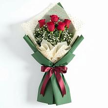 Букет цветов из:  Розы в Терской