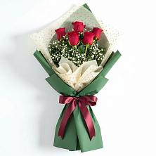 Букет цветов из:  Розы в Терской