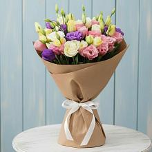 Букет цветов из:  Лизиантусы в Терской