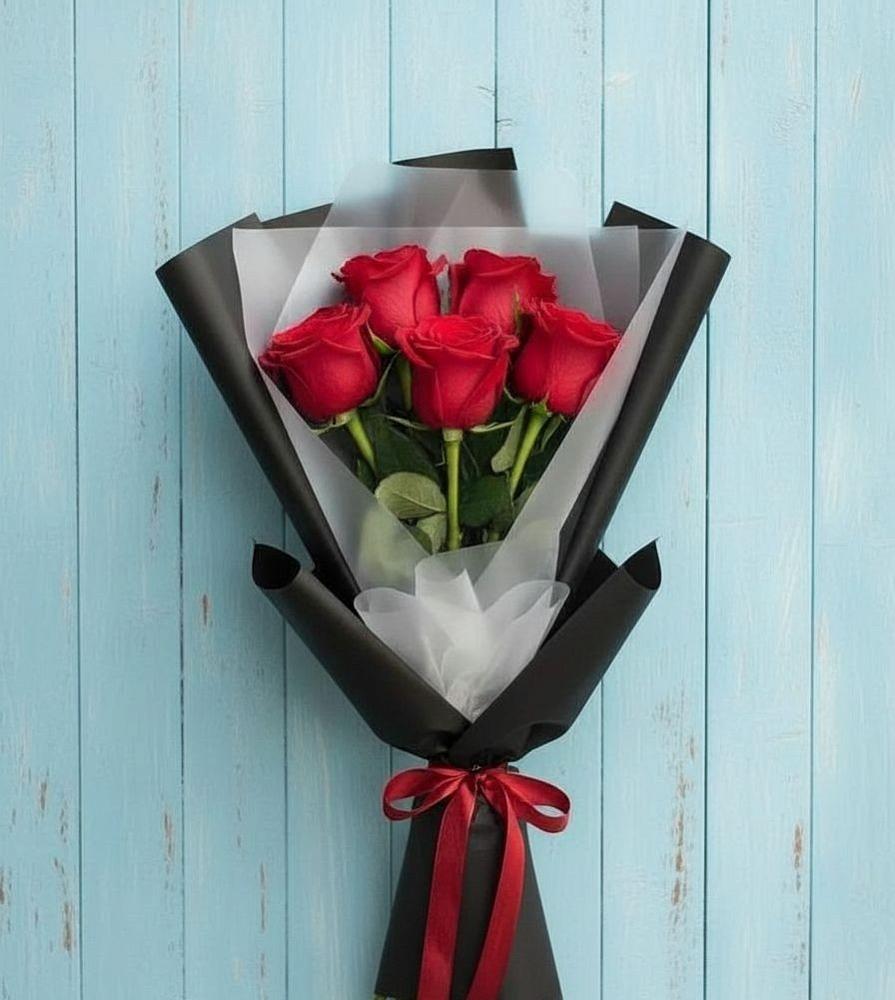 Букет цветов из: Розы в Терской